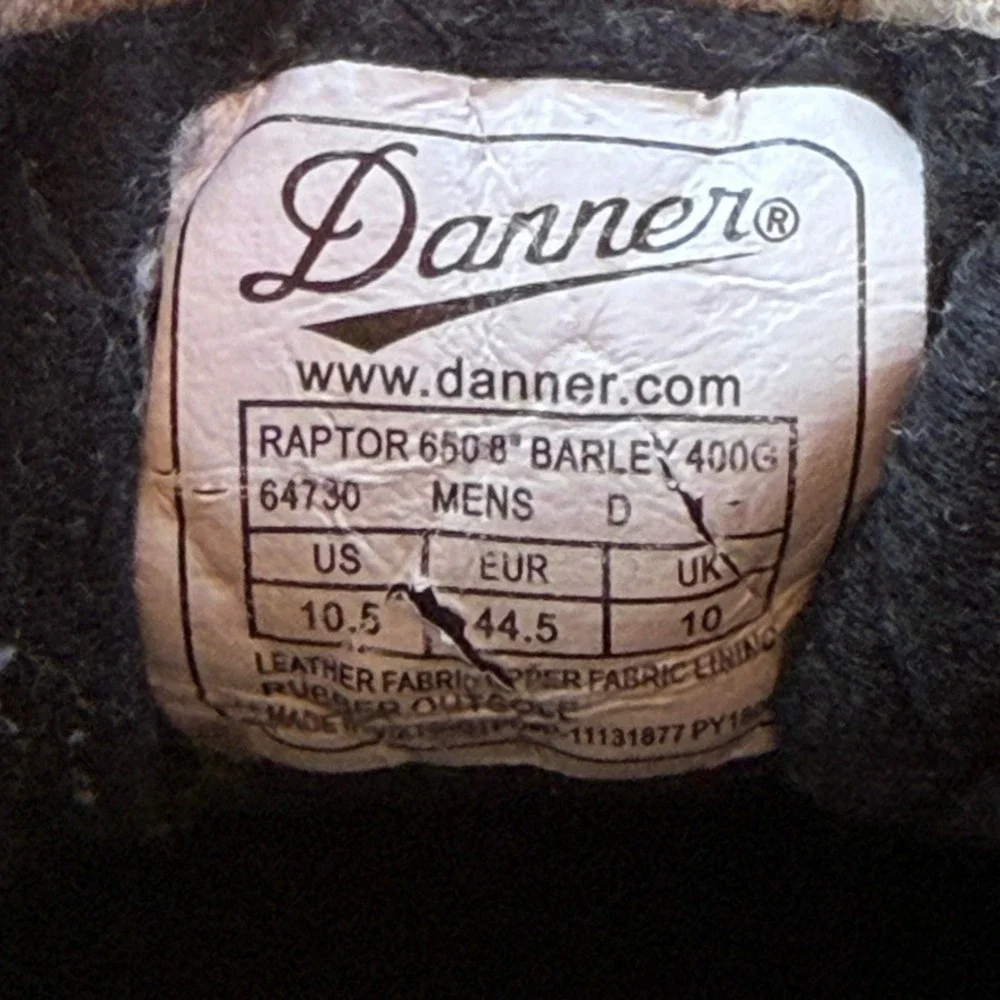 Danner Raptor 650 8